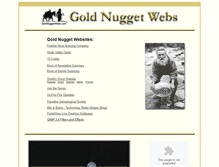 Tablet Screenshot of goldnuggetwebs.com